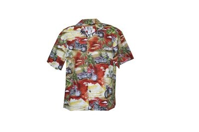 Hawaiian Shirt 542-RED