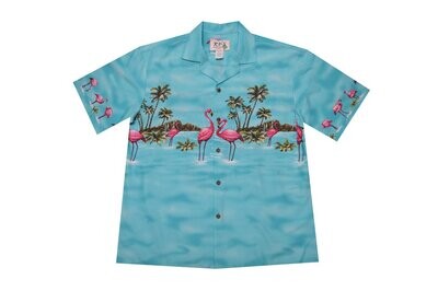 Hawaiian Shirt 447-AQUA