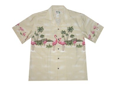 Hawaiian Shirt 447-CREAM