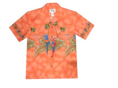 Hawaiian Shirt 453-ORANGE