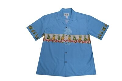 Hawaiian Shirt 520-TURQ