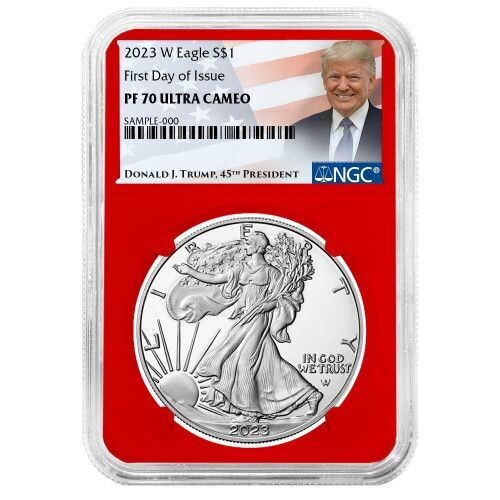 2023(W) TRUMP $1 SILVER EAGLE PROOF PH-32340