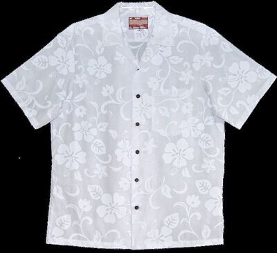 Hawaiian Shirt R-QK-WHITE