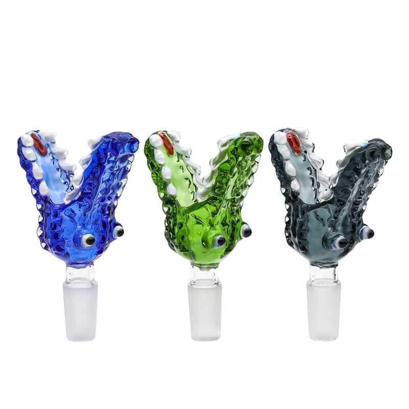 Crocodile Bowl (Male) 14mm (Ass. Colors)
