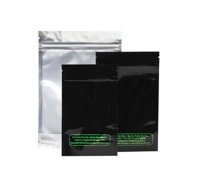 Smell Proof Mylar Bags 50 Count (Pressure)