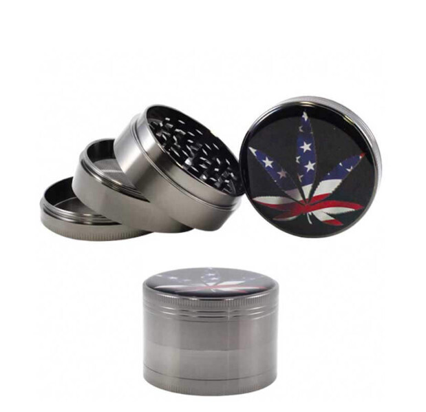 US Flag 4 pt Heavy Grinder 60mm