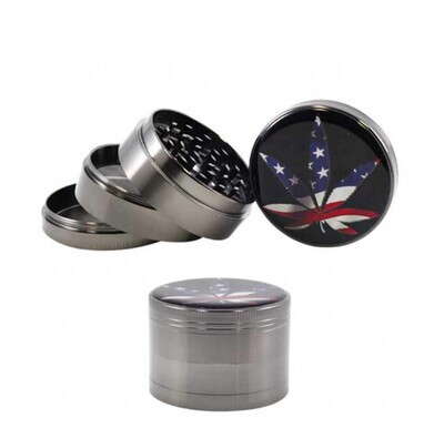 US Flag 4 pt Heavy Grinder 60mm