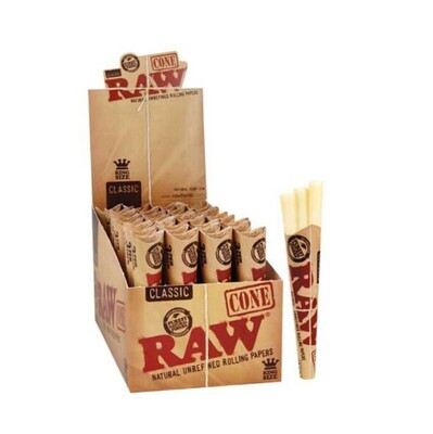 RAW Classic Hemp Cones (3 Pk King Size)