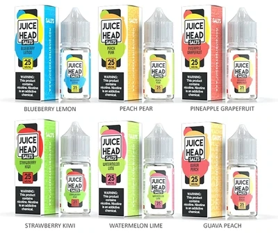 Juice Head Salt Base Nicotine Liquids