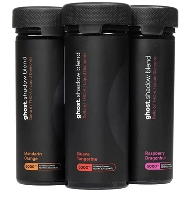 Ghost Shadow Blend D6 THC-A Liquid DiamondsGummies | 5000mg