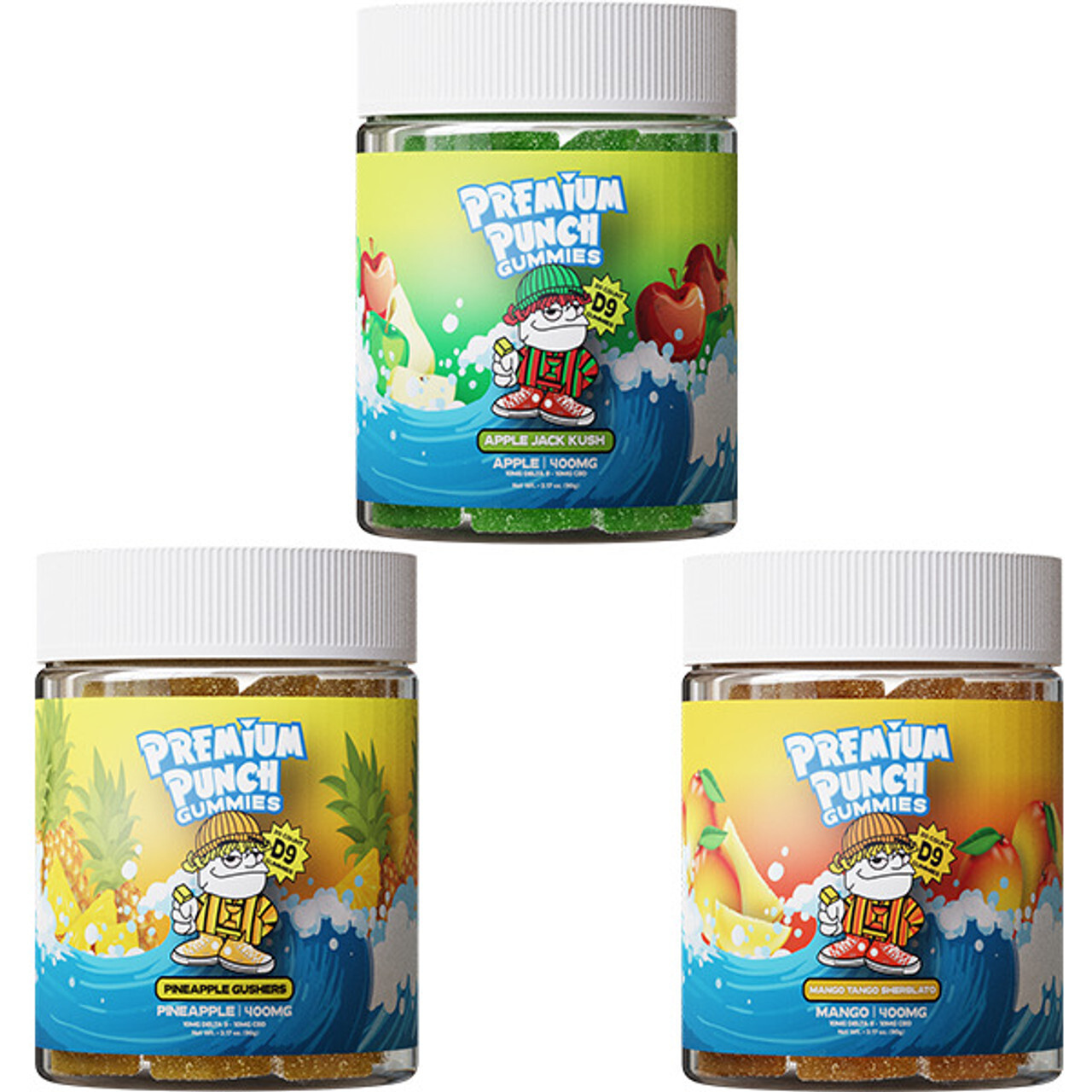 Premium Punch Delta 9  | 20 Gummies | 400mg