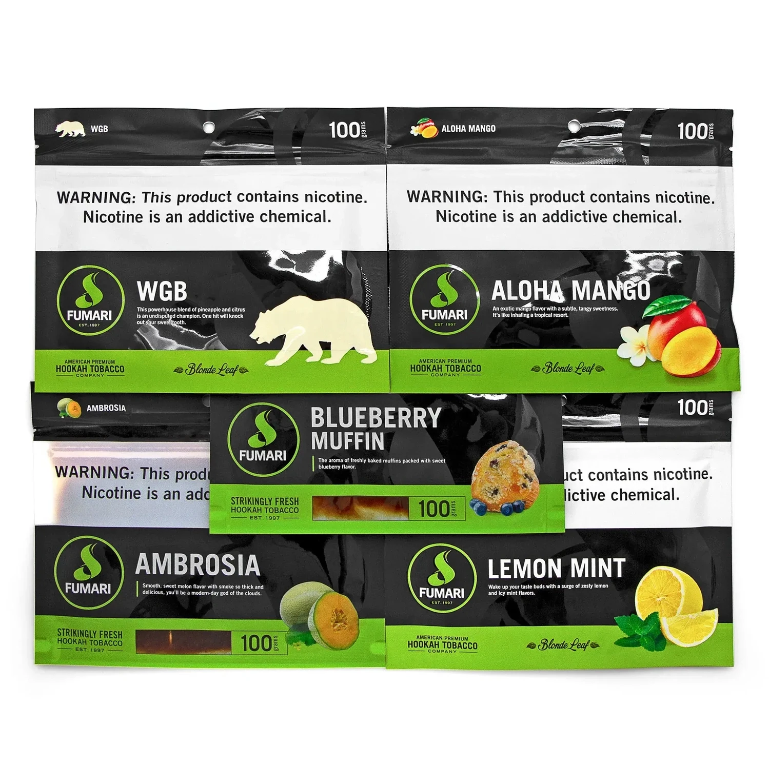 Fumari Hookah Flavors