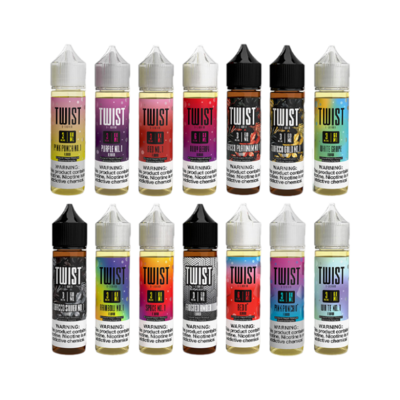 Twist Free Base Nicotine Liquids