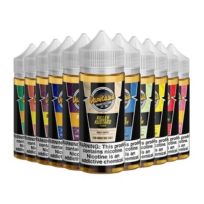 Vapetasia Free Base Nicotine Liquids