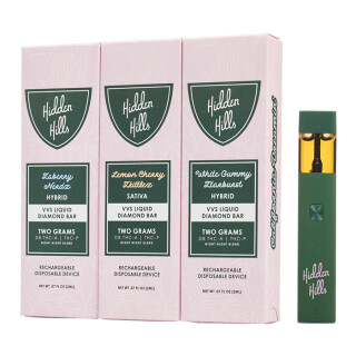 Hidden Hills D8 THC-A THC-P | 2 Gram Disposable