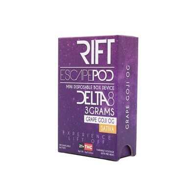 Rift Delta 8 THC Mini Escape Pod Disposable 3g