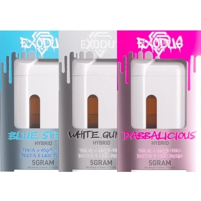 Exodus D8 THC-A Live Resin Disposables | 5 Gram