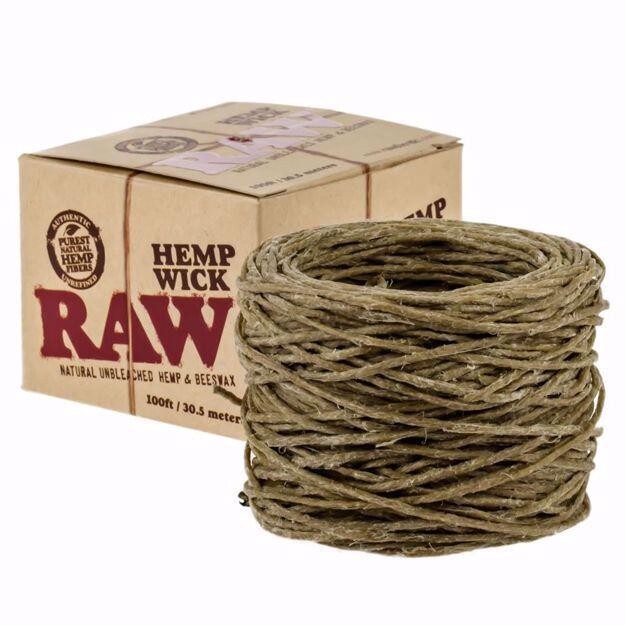 RAW Hemp Wick | 100ft