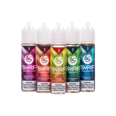 SVRF Free Base Nicotine Liquids