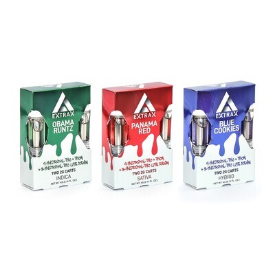 Extrax D9 HYDROXY-THC+THCM Live Resin Cartridge | 2 Gram