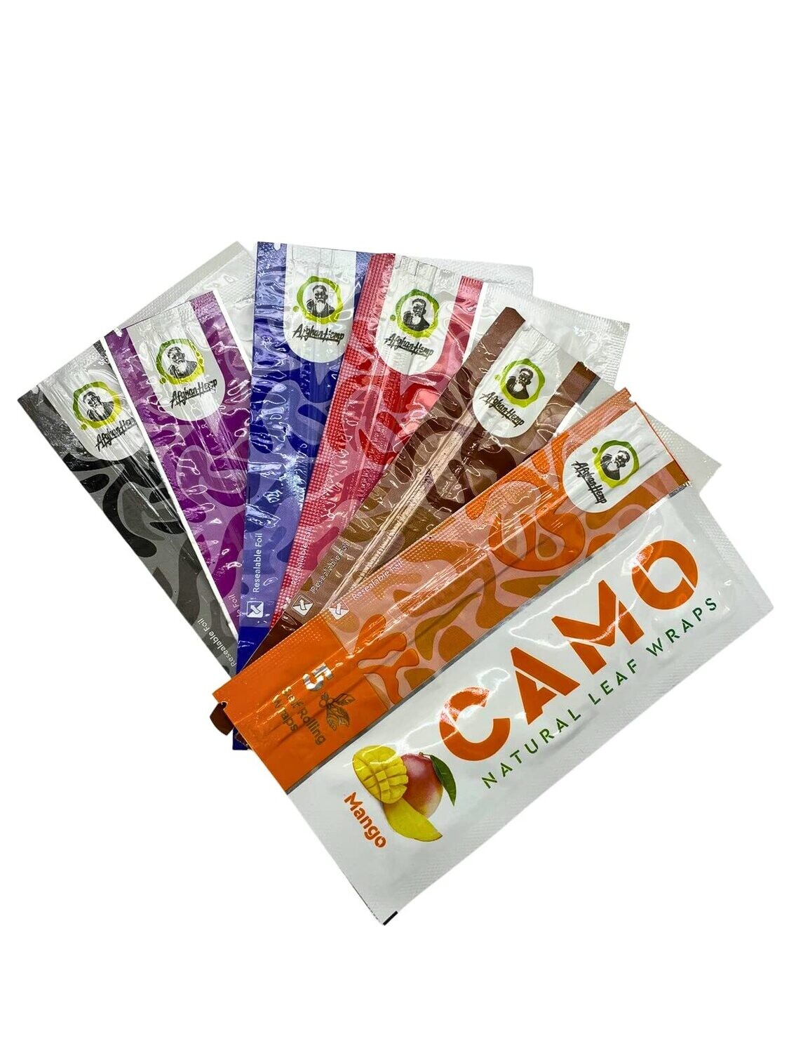 Camo Natural Wraps | 5 Pack