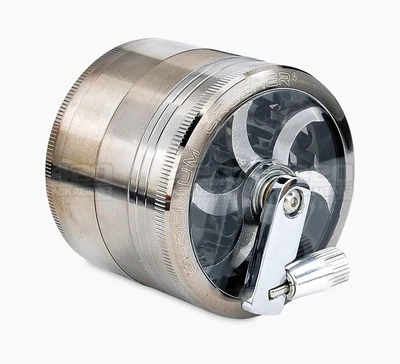 Crushers Crank Top 4 Part Metal Grinder (GR201) | 63mm