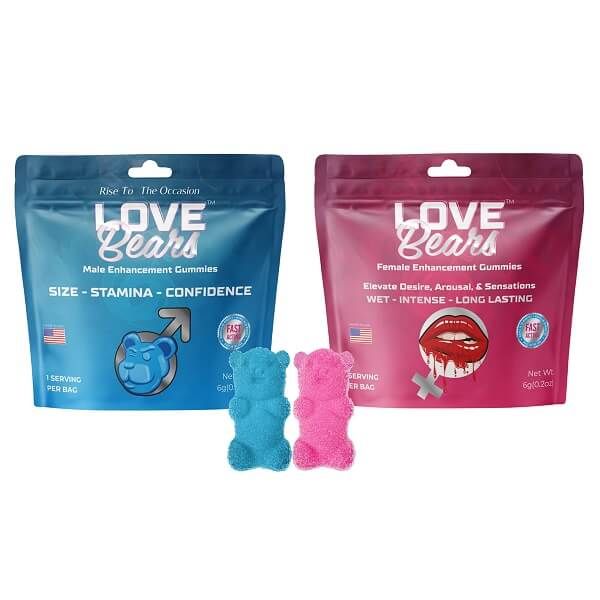 Love Bears Enhancement Gummies, Flavor: Male Gummies