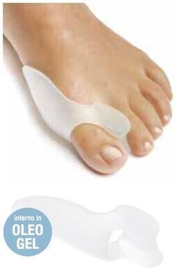 S028F - Eumedica - Gel Bunion Toe Spreader - Protezione per alluce valgo con divaricatore