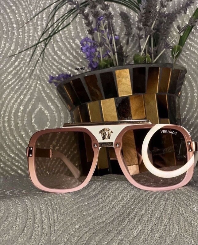 Versace White Sunglasses