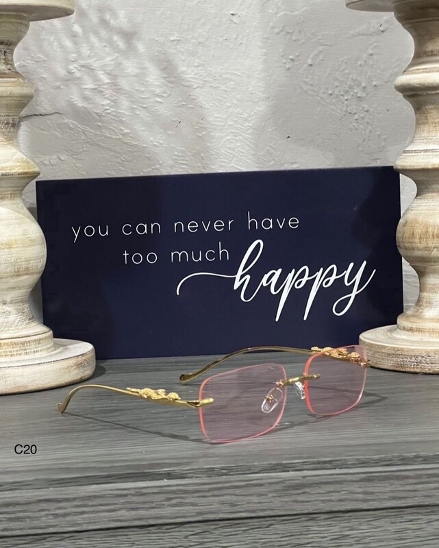 Pink Cartier Sunglasses