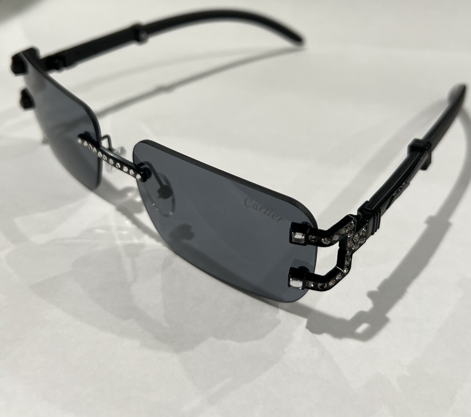 Black Cartier Sunglasses