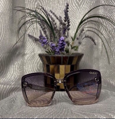 Purple Gucci Sunglasses - With Case
