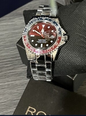 R Watch - BR/Silver