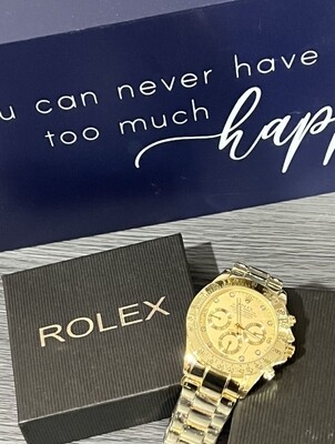 R Watch - Gold