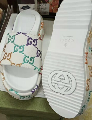 G-Wow-Platform Slide Sandal