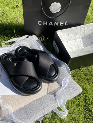 C-Slide Slippers Black/Black
