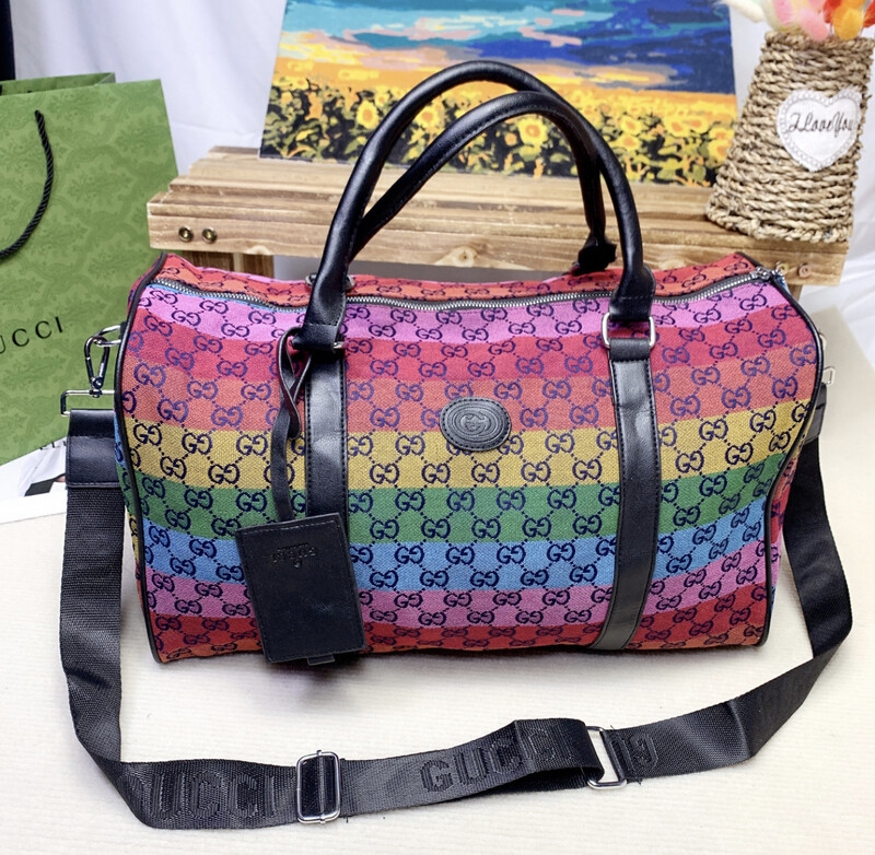 Gucci Multi Color Duffle Bag
