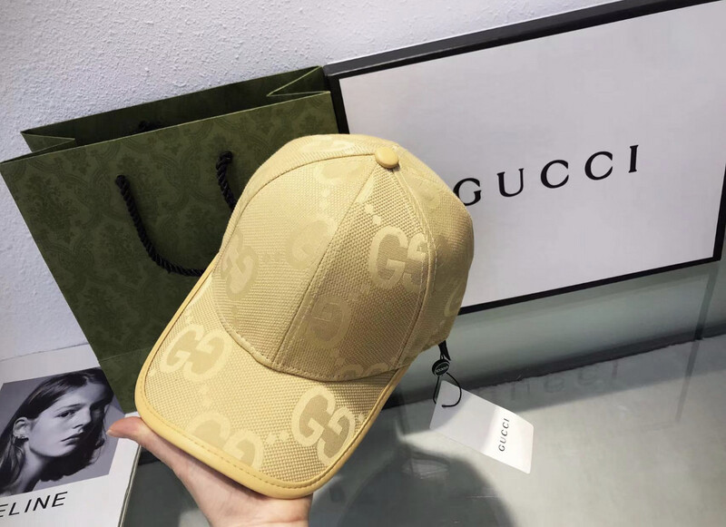 Gucci Hat - Yellow Tone