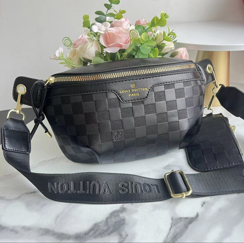 LV Deep Print Cross
