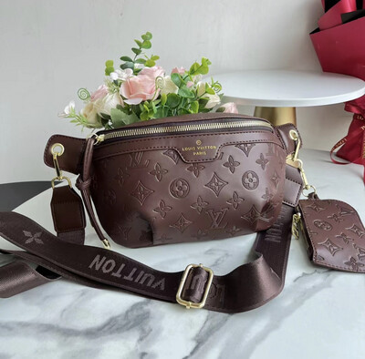 LV Deep Print Cross