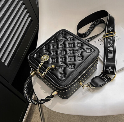 LV Deep Print Box - Black
