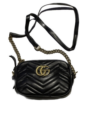Black Gucci Cross
