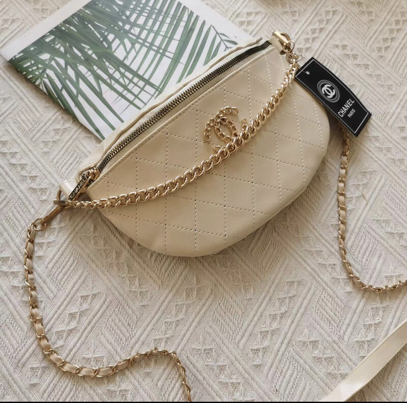 Chanel Cross White