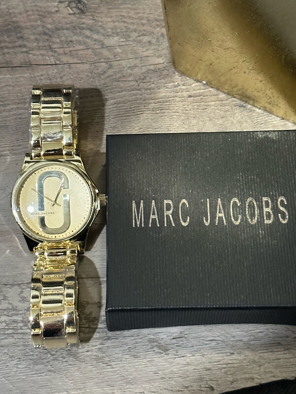 Gold Marc Jacob’s Watch