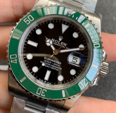 Rolex’s - Green And Silver