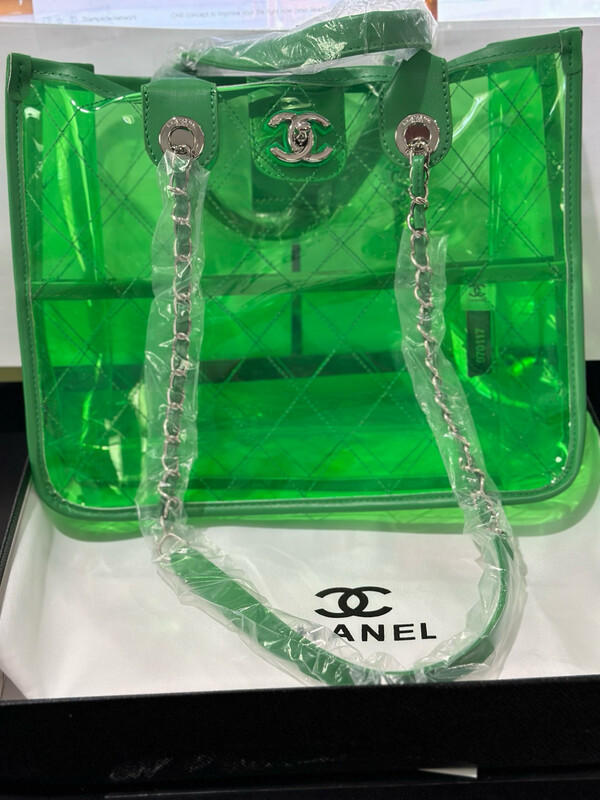 Chanel Green See Through