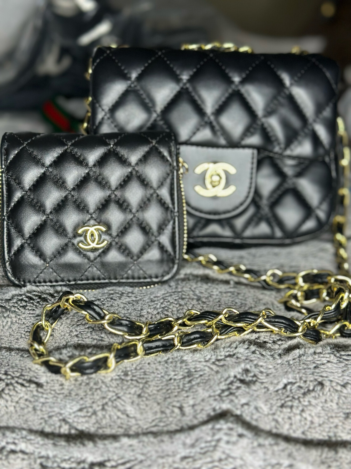 Chanel Purse With Wallet
