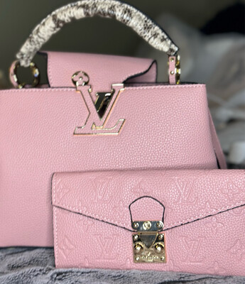 LV Original With Pink And Wallet