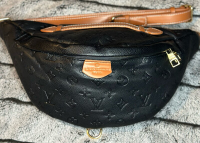 Black LV Fanny