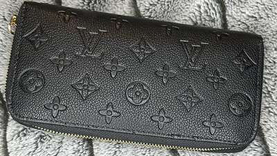 LV Black Wallet